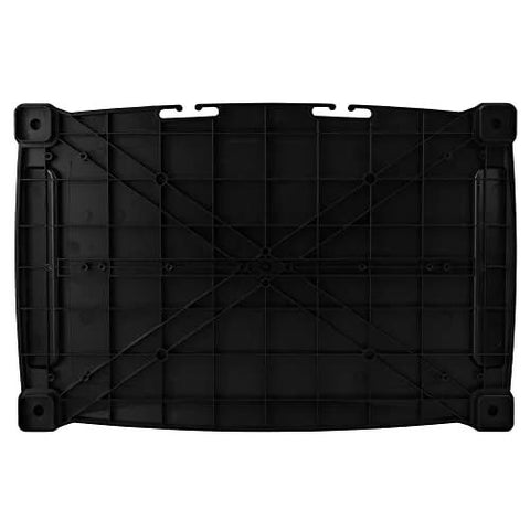 Bottom view of Extra Wide Monitor And Laptop Stand With Height Adjustable From 3 To 6.5 Inches, 20 By 13.25 Inch, Model MS500.