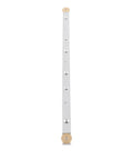 Pro Grade Aluminum Miter Bar For Table Saws And Router Tables, Adjustable M6 Crosscut Sled, Slotted Guide Rail top view