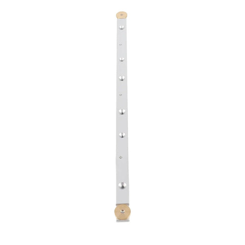 Pro Grade Aluminum Miter Bar For Table Saws And Router Tables, Adjustable M6 Crosscut Sled, Slotted Guide Rail top view