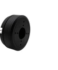 Side view of Beefy Heavy-Duty High-Torque Low-Speed Flat DC Motor With Encoder-Based Turntable Servo And Brushless DC Motor Control