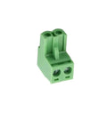 Dope 12 Pack Pluggable Terminal Block Socket 2 Position KF2EDG 5.08mm Pitch Green Connector with 2 Pin Screwless Block