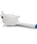 Side view of Washer Fluid Reservoir Assembly With Cap For Santa Fe 2013 2014 2015 2016 Direct Fit Replacement Including Tank OEM 986202W000-PFM