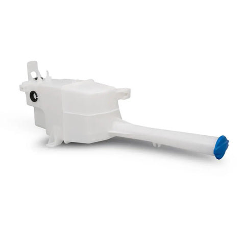 Side view of Washer Fluid Reservoir Assembly With Cap For Santa Fe 2013 2014 2015 2016 Direct Fit Replacement Including Tank OEM 986202W000-PFM
