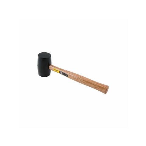16 Oz Rubber Mallet With Durable Rubber Head And Wood Handle Non Marring Hammer For Carpentry And Furniture Assembly DIY Projects