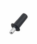 20 Piece Furniture Cabinet Door Connectors and Bulkhead Pins Set for Shutter Repair with Retractable Spring Center Pivot Pins Black
