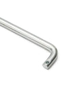 Universal Throttle Linkage Rod Kit For Classic Chevys 14.96 Inch Adjustable Accelerator Clip Made From Beefy Carbon Steel With White Zinc Plating Non Cable Linkage Works On 1967 1969 Camaro Nova Chevelle El Camino, angled metal rod end