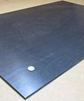 UHMW PE Black Sheet 1/4 Inch Thick 24 By 36 Inches, wear-resistant plastic panel, industrial use, low friction, superior abrasion resistance