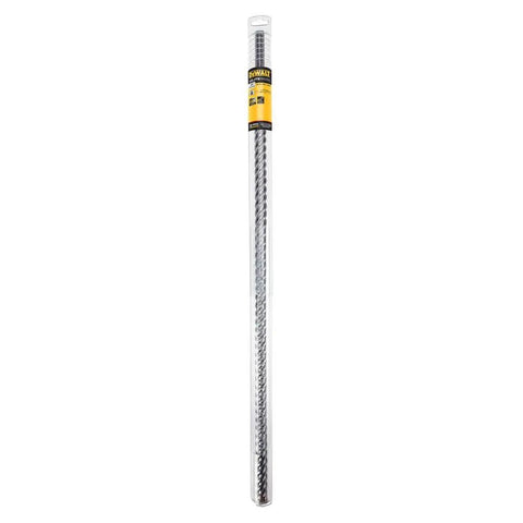 Image of Pro Grade SDS Max Rotary Hammer Drill Bit 1 Inch By 31 Inch By 36 Inch With 4 Cutter Head, packaged and rebar ready.