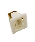 Heavy Duty Door Catch Replacement Part For Insignia And Midea Dryers Fits 12138200000320 PS18161385 AP7152622 white plastic latch