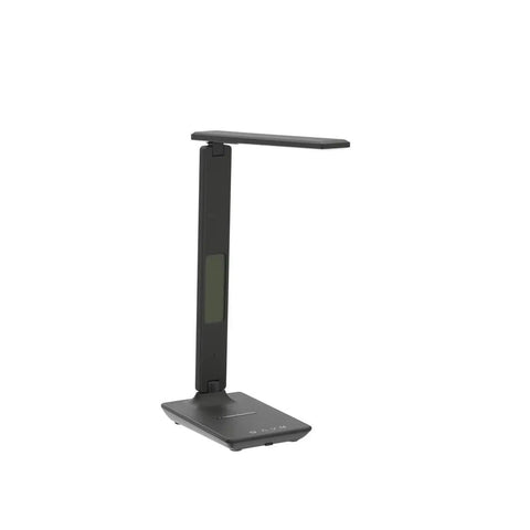 Desk Lamp With 10W Wireless Charger And USB Port, Clock LCD Display, Dope All In One Charging Station for homes offices dorms