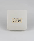 Front view of All In One Universal Wireless Thermostat For Residential And Commercial Hydronic Systems module with white casing.