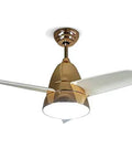 Upgrade Your Space With This Chic 30 Inch Ceiling Fan Featuring Sparkling Gold Blades And Bright LED Lighting Perfect For Bedrooms Living Rooms And Coffee Shops With A Modern Minimalist Vibe That Slaps.