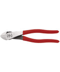 Diagonal Cutting Pliers With Angled Head And Short Jaws, 8 Inch High Leverage Wire Cutter for Tight Spaces, heavy-duty pliers