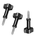 316 Stainless Steel Thumbscrew For GoPro Hero 5 Through 11 And Insta360 One R X3 X2 1/4 Inch Standard Screw Hole Heavy Duty 3 Pack