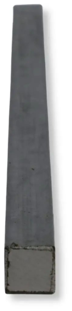 Front view of 7/16 In Square Steel Key Stock Bar 12 In Cold Drawn, Oversized Pack Of 3, Industrial Grade Key Stock with Plain Finish
