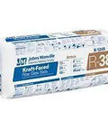 Top Shelf R38 Kraft Faced Fiberglass Attic Batts 24 By 48 Inches Fits 2x12 Framing 15 Bag Bundle heavy duty thermal insulation package.
