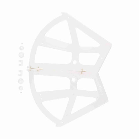 Closet Shoe Rack Hinges For Smooth Open And Close Easy Assembly ABS Drawer Cabinet Hardware with hollow design for airflow
