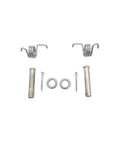 Stainless Steel Motorcycle Footpegs And Foot Rest Bracket Set With Spring Pin Durable Pedal Rest Kit For Off Road And Street Bikes Compatible With Yamaha YZF 250 450 Models, pins and springs