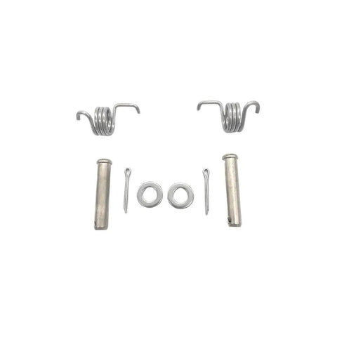 Stainless Steel Motorcycle Footpegs And Foot Rest Bracket Set With Spring Pin Durable Pedal Rest Kit For Off Road And Street Bikes Compatible With Yamaha YZF 250 450 Models, pins and springs