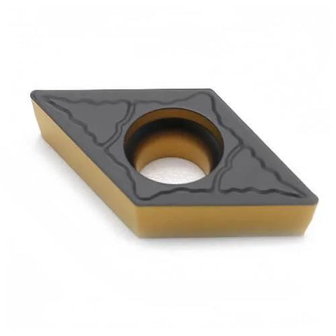 CNC Carbide Inserts Pro Grade DCMT 32.51 And DCMT 11T304 PM For Semi Finishing Turning On Steel With Chip Breaker Easy Chip Flow Low Cutting Force High Precision 10 Piece Pack, close-up