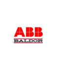 ABB Baldor logo for general purpose electric motor 1 HP 1,760 RPM 56C frame 208-230/460V GP model with sealed ball bearing