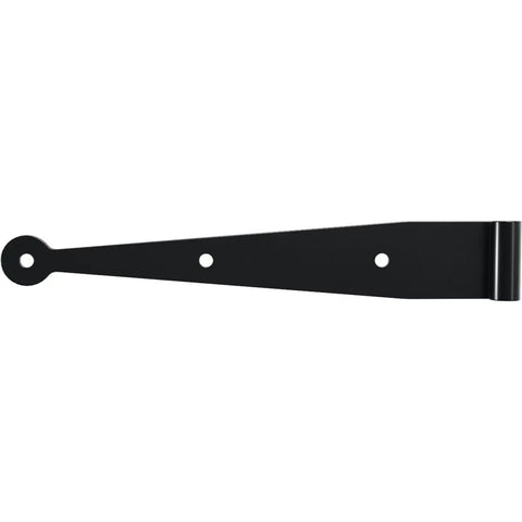 Heavy Duty 10 In Strap Hinges Forged From Solid 304 Stainless Steel With A Knockout Matte Black Finish Perfect For Rustic Shutters And Wood Doors Delivering Smooth Swing And Bulletproof Hold Anytime You Need Extra Strength For Weekend Projects