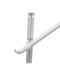 Fully Adjustable Toddler Stair Handrail Built Like A Tank For Little Ones Grows With Your Kid To Deliver Kid Approved Safety And Rock Solid Support Down Each Step Zero Hassle Standard Mount Kit, white rail mounting.