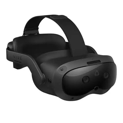 Focus Vision XR Headset Bundle With DisplayPort PC VR Streaming Kit For Standalone And PC VR Gaming, headset side view