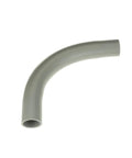 Tough As Nails 3 Inch Schedule 80 PVC Elbow 90 Degree Standard Bend Radius Plain End Electrical Conduit Fitting for wiring runs.