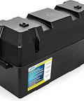 Hardcore Double End To End Battery Box Locks Two 6V GC2 Or 12V Group 24 Cells With Corrosion Proof Poly Shell and Quick Strap Kit