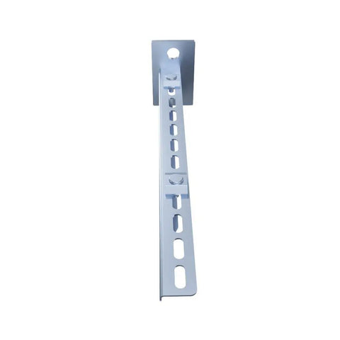 Heavy Duty T Shaped Wall Mount Cable Tray Bracket 4 Pack With Built Like A Tank Electro Zinc Plated Steel Construction For Easy Peasy Bolt On Setup And No Sweat Organization In A Sharp Silver Tone