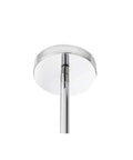 Ceiling mount of Four Light Crystal Sputnik Chandelier in Polished Chrome, modern ceiling light fixture with dazzling glass orbs