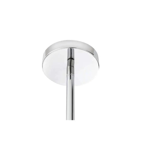 Ceiling mount of Four Light Crystal Sputnik Chandelier in Polished Chrome, modern ceiling light fixture with dazzling glass orbs