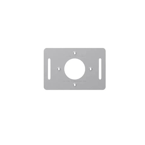 Thermostat Trim Kit For Nest Thermostat Easy Install Wall Plate Cover Snow Finish With Steel Plate And Mounting Screws