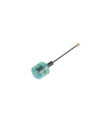 Two Pack 5.8GHz 40mm Ipex UFL LHCP Antenna Replacement For RC FPV Racing Long Range Drones with a green connector