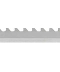 12mm Style D Keyway Broach HSS With Ground Solid Bar For Accurate Keyway Cuts In Inch Or Metric Sizes, bright finish, side view