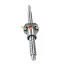 CNC Ball Screw With Flange 25mm Guide, 200mm To 2500mm Length, Lead Pitch 5mm Or 10mm, Single Nut Or Double Nut, Right Hand Threads, Low Friction High Accuracy Long Life, Beast For 3D Printers, CNC Machines, Engraving, Linear Modules, steel ball screw with flange nut