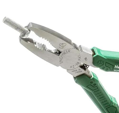 Stripped Screw Removal Pliers For Damaged Or Rusted Fasteners With Slim Design And No Slip Jaws For Maximum Grip PZ-58 Combination Pliers