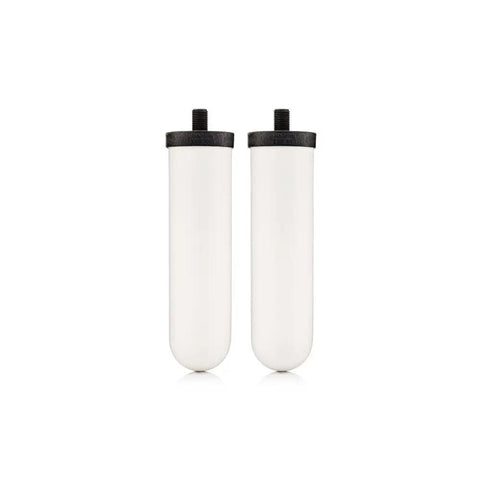 Ultra Sterasyl 7 Inch Ceramic Gravity Filter Cartridge 2 Pack For Gravity Cans Go To Water Filter Improves Taste And Odor Reduces 99.99 Percent