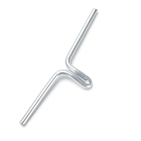 Heavy duty alloy clip from 60 Pack Must Have Lawn Chair Webbing Straps Clips Kit for Patio Chairs and Sofa Frames.