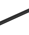Rock Solid Black Textured Aluminum Handrail For Indoor Outdoor Steps No Sweat Diy Stair Railing Kit smooth finish rail with wall brackets
