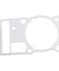 Motorcycle Cylinder Generator Clutch Cover Gasket Kit For Honda XRV750 Africa Twin 1991 To 2000, white rubber gasket, precision fit.