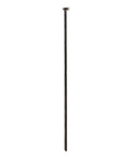 Single Stainless Steel 18 Gauge Glue Collated Brad Nail 2 Inch for Trim Molding and Baseboards, corrosion resistant.