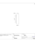 Technical diagram of Beefy Single Inner Ring Tapered Roller Bearing Cone 65237 for radial and axial loads in steel.