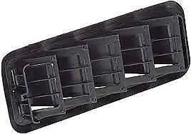 Black GM OEM air vent grille, compatible with Crew Cab Trucks, part of GM Valve Part 13596856 OEM GM Original Equipment Replacement.