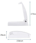 Dimensions of Beefy Heavy Duty RV Door Catch Kit For Trailers Boats And Campers, Push Open Ball Latch, durable ABS construction.