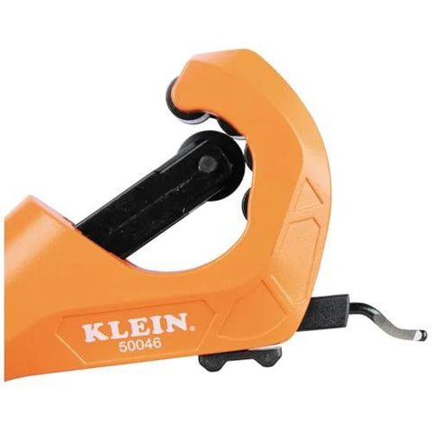 Klein Tools 50046 tubing cutter in orange for copper and aluminum, 1/8–1 3/8 in O.D.