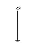 Smart RGBW Floor Lamp With Double Side Lighting 2400 Lumen Dimmable LED Standing Lamp WiFi App Control Works With Alexa 350 Degree Rotation And 180 Degree Tilt Color Changing Ambient Light For Living Room And Bedroom