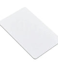 230 Piece White Blank PVC Inkjet Printable Cards Waterproof Plastic ID And Business Sheets on a flat surface