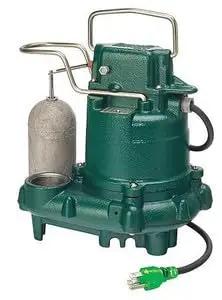 Badass Heavy Duty Sump Pump Vertical Float Switch Replacement Part Fits Model 63-0007 Works Great With 63-00073 And 436R35 in green.
